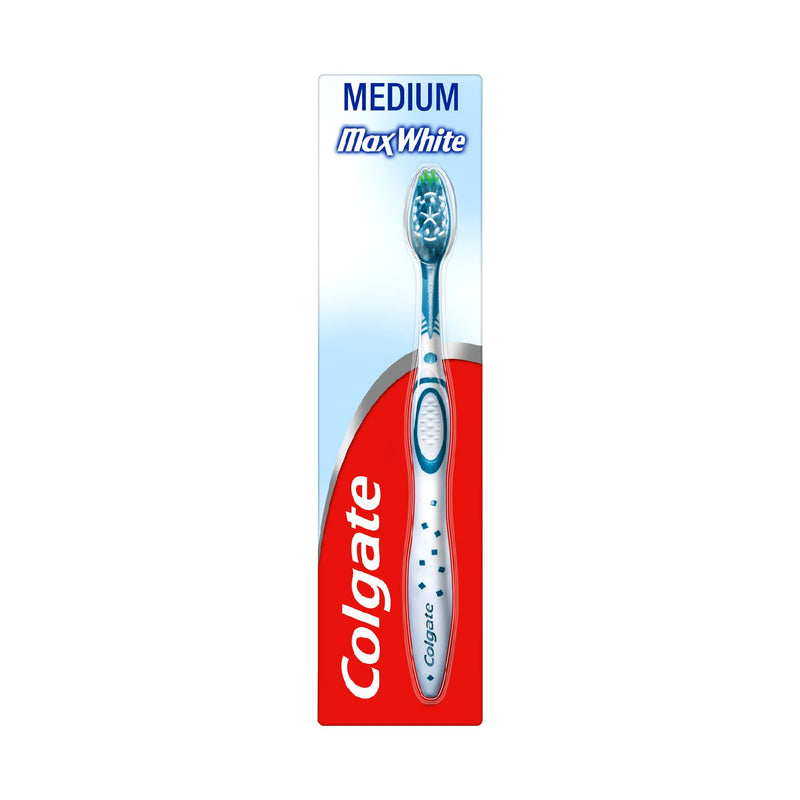 Colgate Max White medium whitening toothbrush - British product