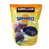 Kirkland Signature Sunsweet pitted dried plums 1.59kg, UK version