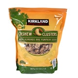 Kirkland Signature Cashew Clusters with Almonds and Pumpkin Seeds 907g, UK version