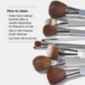 Clinique eye shadow brush compact - British product
