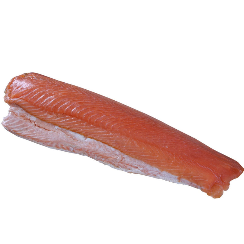Coln Valley poached Scottish salmon dressed with smoked salmon 1.1kg - British product
