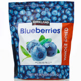 Kirkland Signature whole dried blueberries 567g, UK version