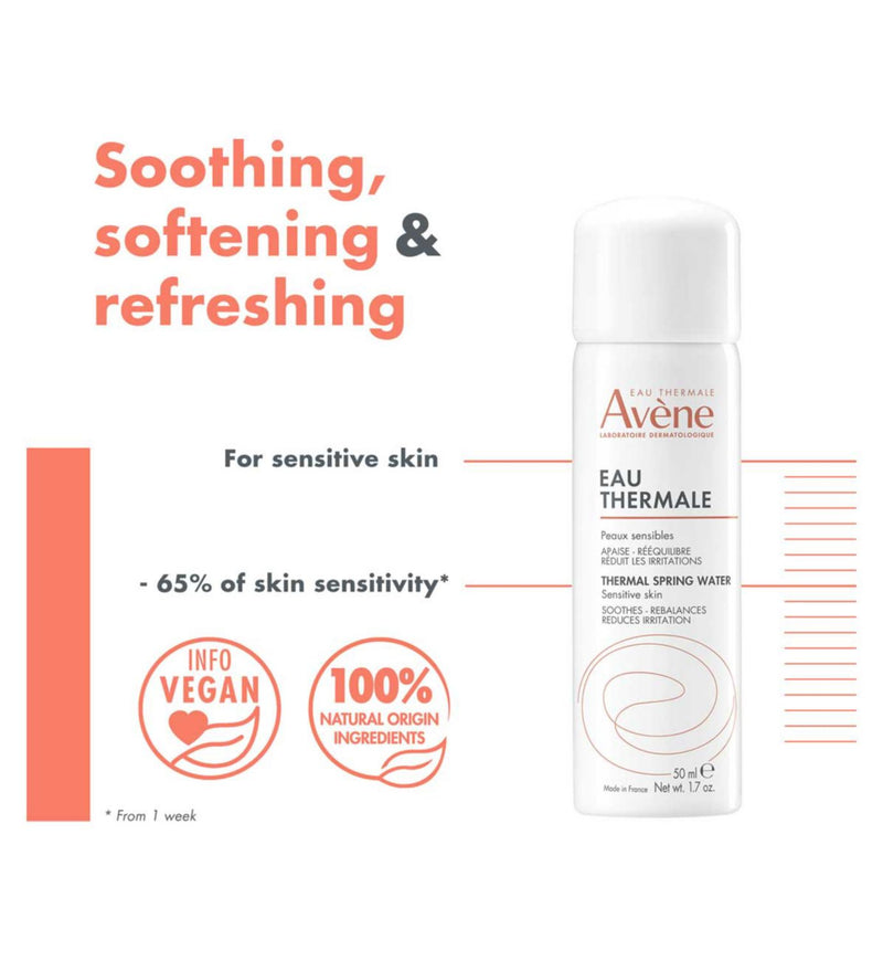 Avène Thermal Spring Water Spray Sensitive Skin 50ml - British product
