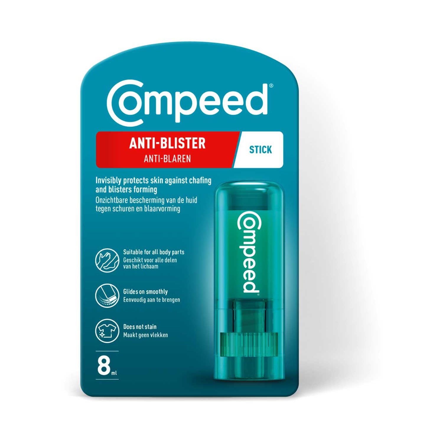 Compeed Anti Blister Stick Balm 8ml - British product