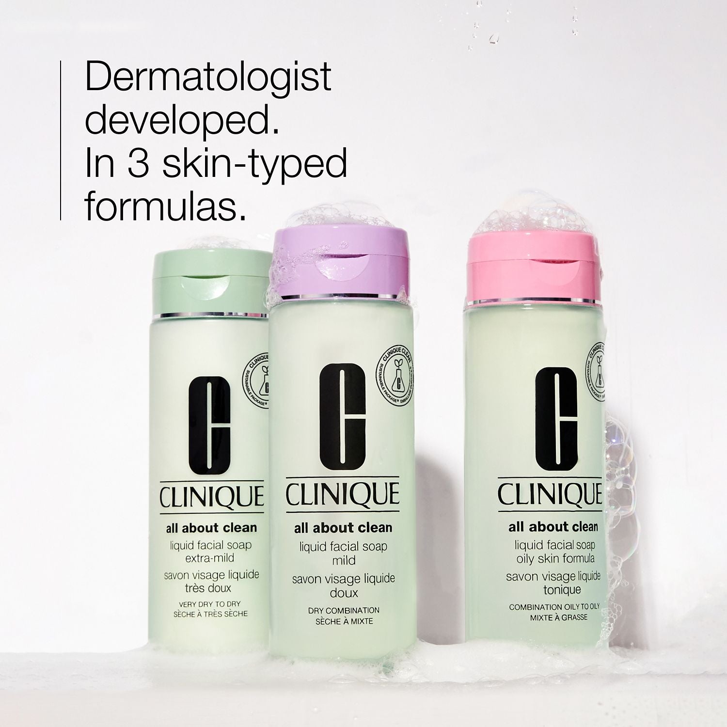 Clinique Liquid Facial Soap Extra Mild 200ml - British product