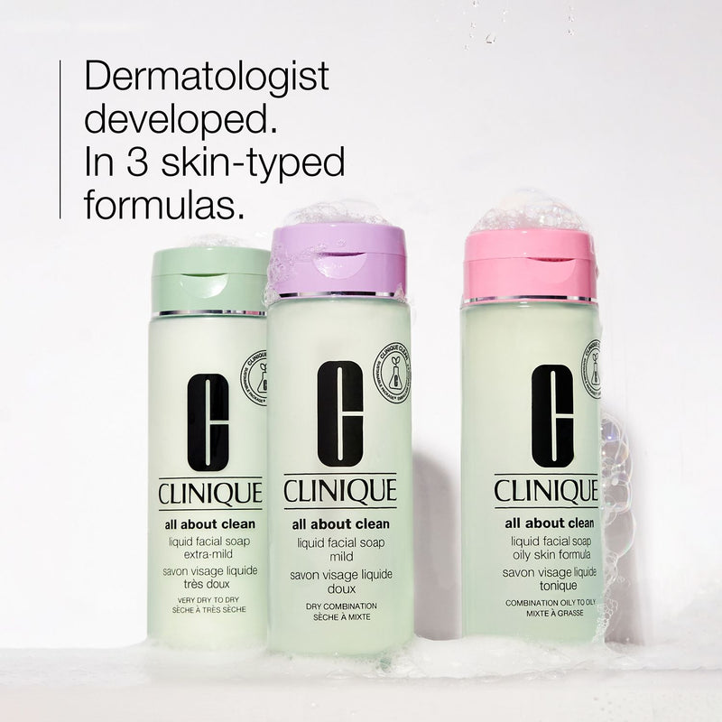 Clinique liquid facial soap oily skin formula 200ml - British product