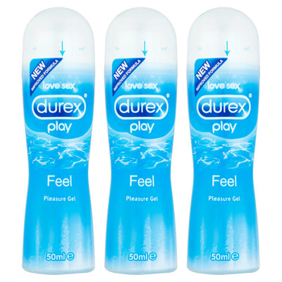 Durex Play Feel Personal Lubricant 3 x 50ml