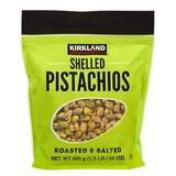 Kirkland Signature Roasted Salted Pistachios 680g, UK version