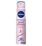 NIVEA Anti-Perspirant Deodorant Spray Pearl  Beauty 72 Hours 250ml