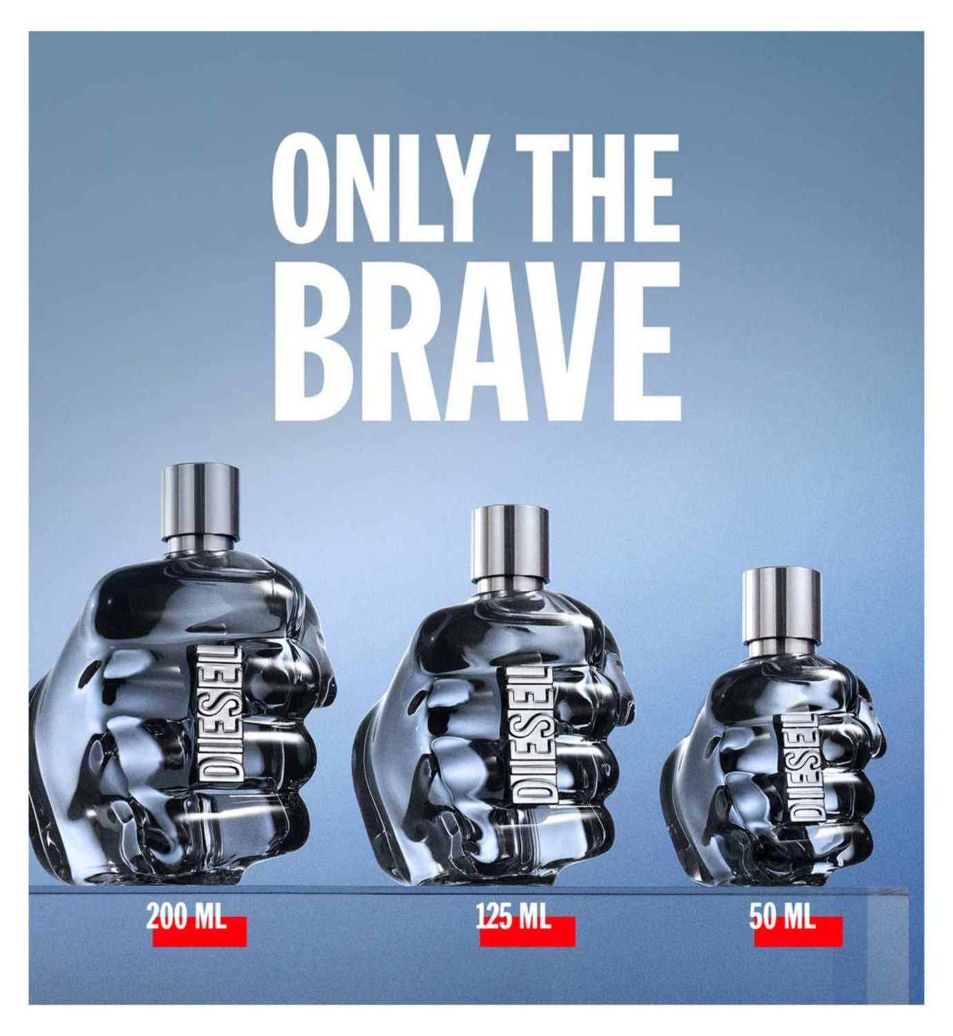 Diesel Only The Brave Men's Eau de Toilette 50ml - British product