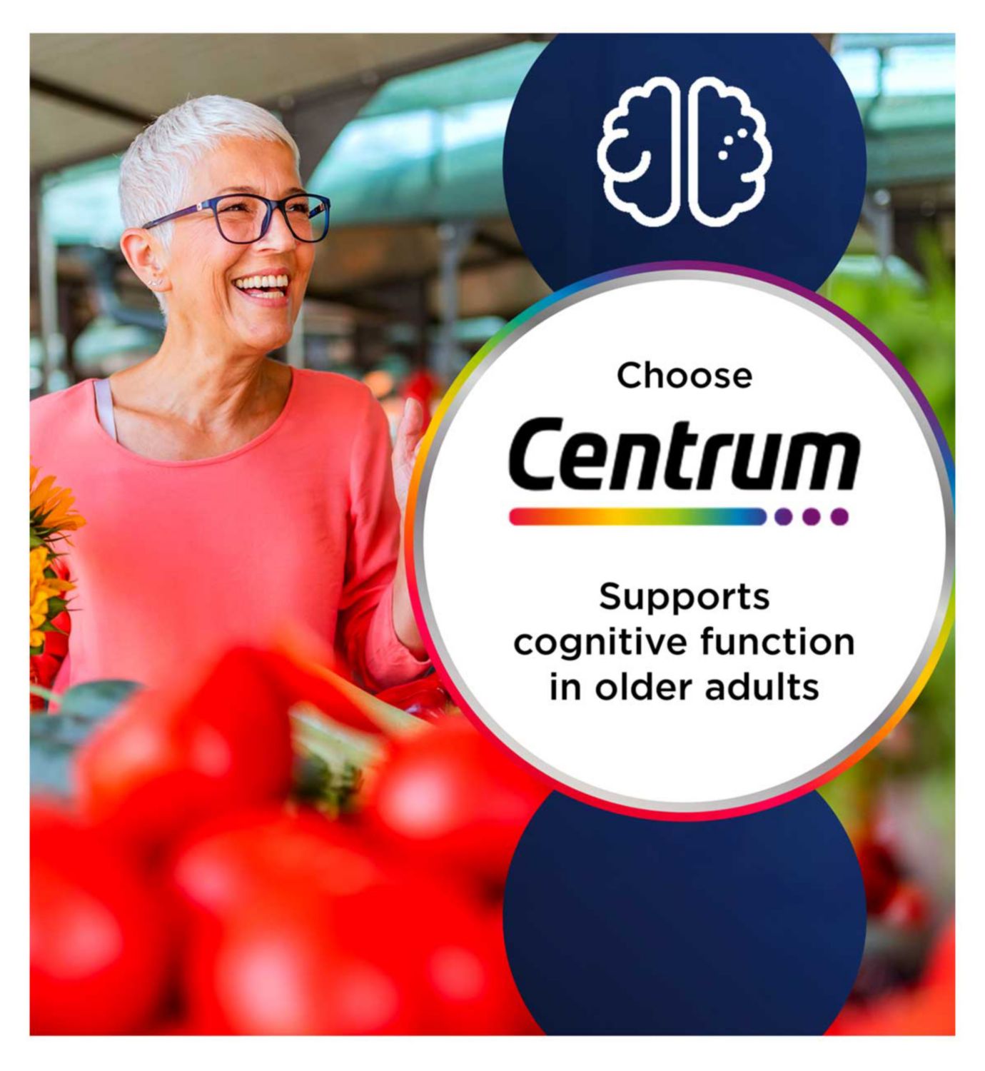 Centrum 50+ Multivitamins and Minerals 100 Tablets - British product