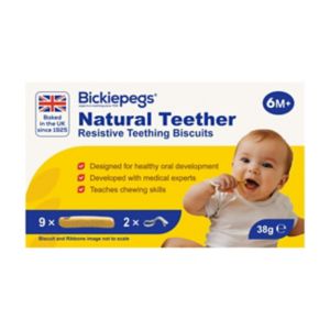 Bickiepegs Teething Biscuits wheat 38g - British product