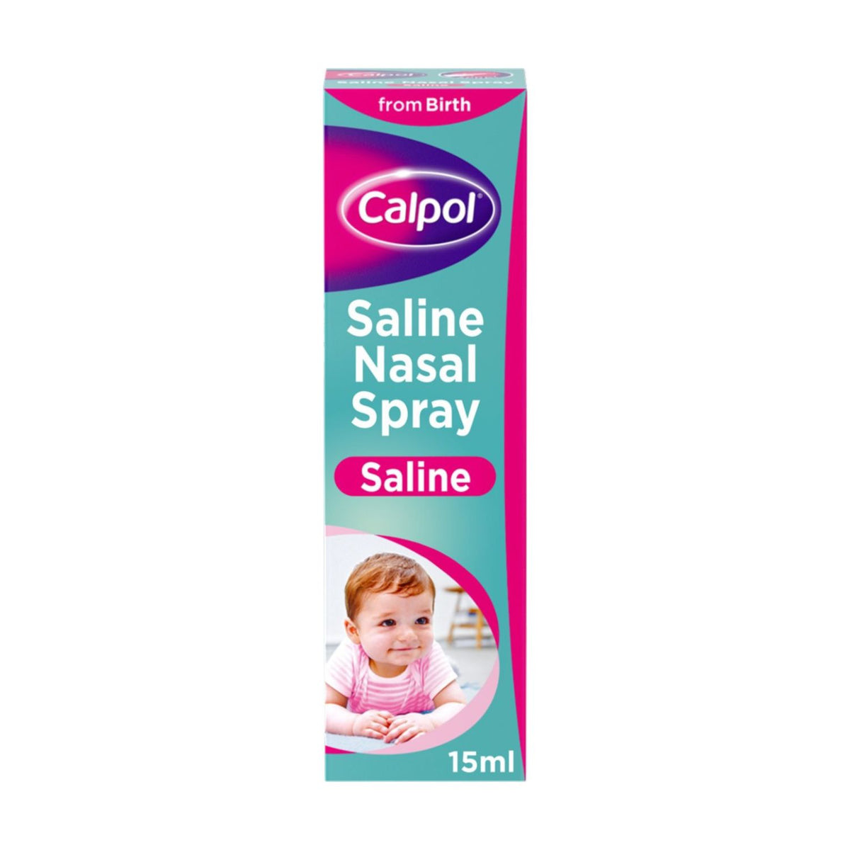 Calpol Saline Nasal Spray 15ml bottle - British product