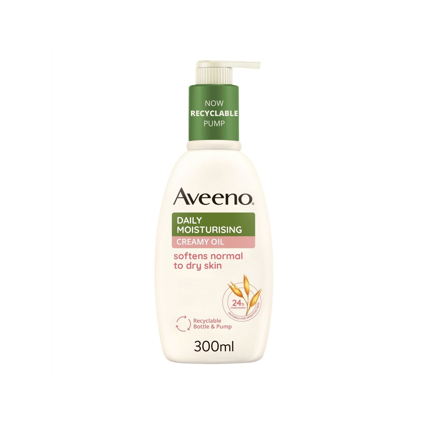 Aveeno Daily Moisturising Creamy Oil Almond 300ml - British product