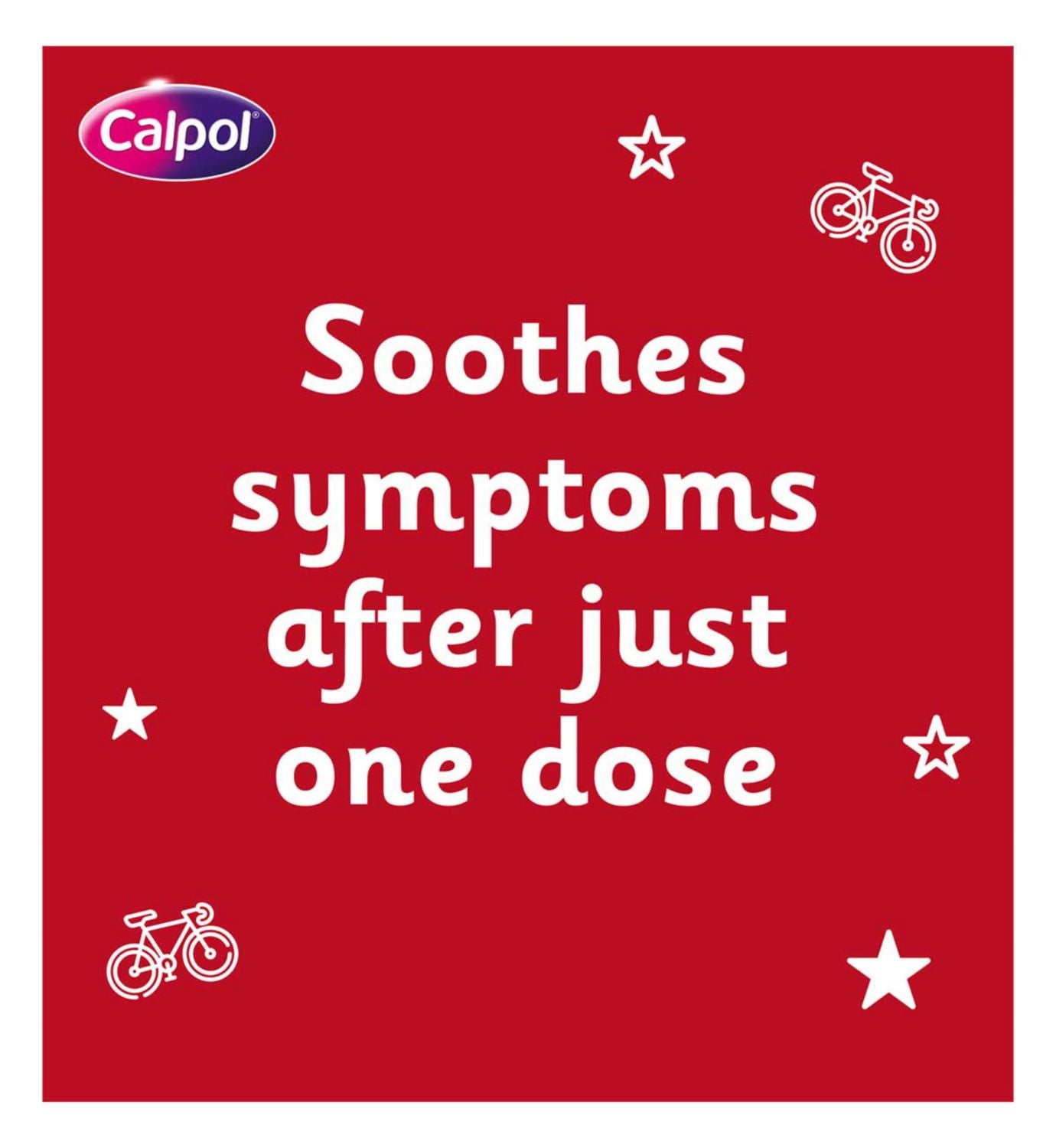 Calpol SixPlus Suspension Strawberry 12x5ml - British product