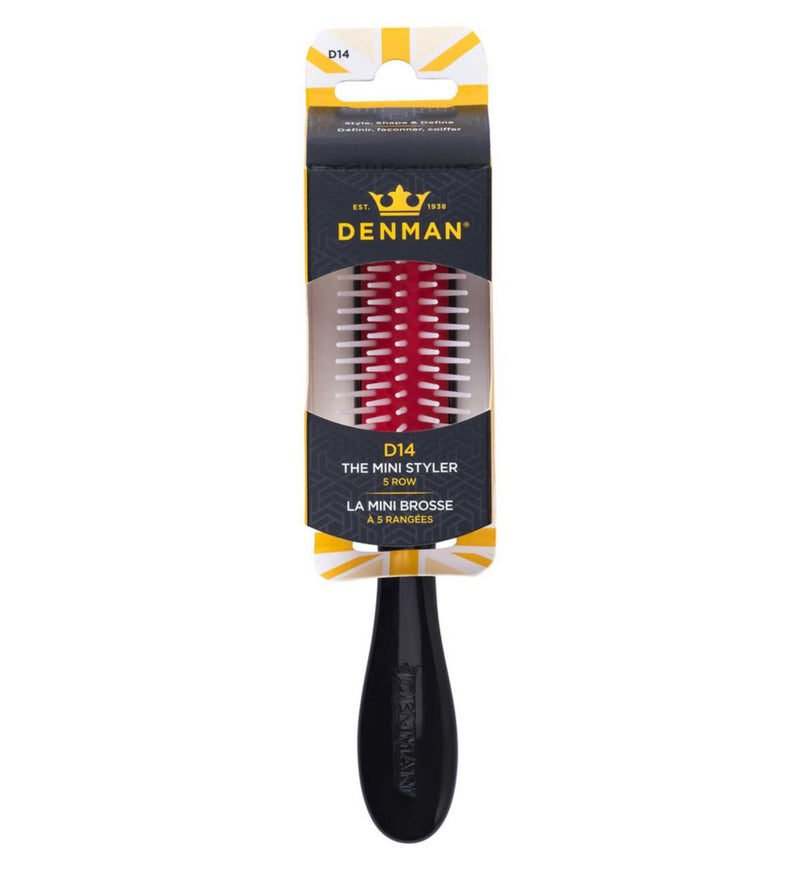 Denman Mini Curl Definer 5 Row Brush - British product