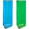Summit Envelope Sleeping Bag Green Blue