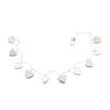 Heart-Shaped Warm White LED String Lights 1.65m with Batteries