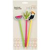 Sainsburys Home Fiesta Pencil with Toppers x3