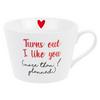 Sainsburys Valentines I Like You More Mug