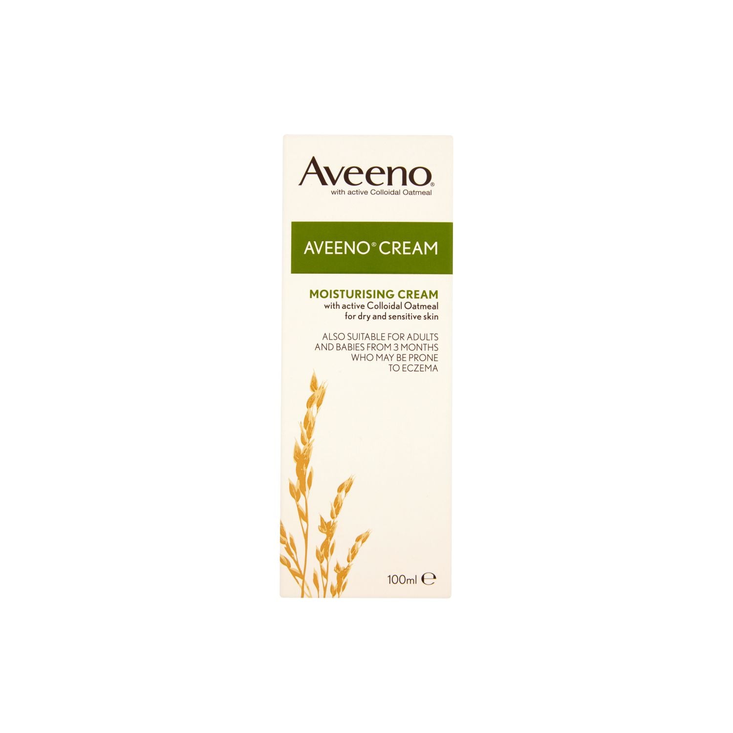 Aveeno cream with natural colloidal oatmeal 100ml - British product