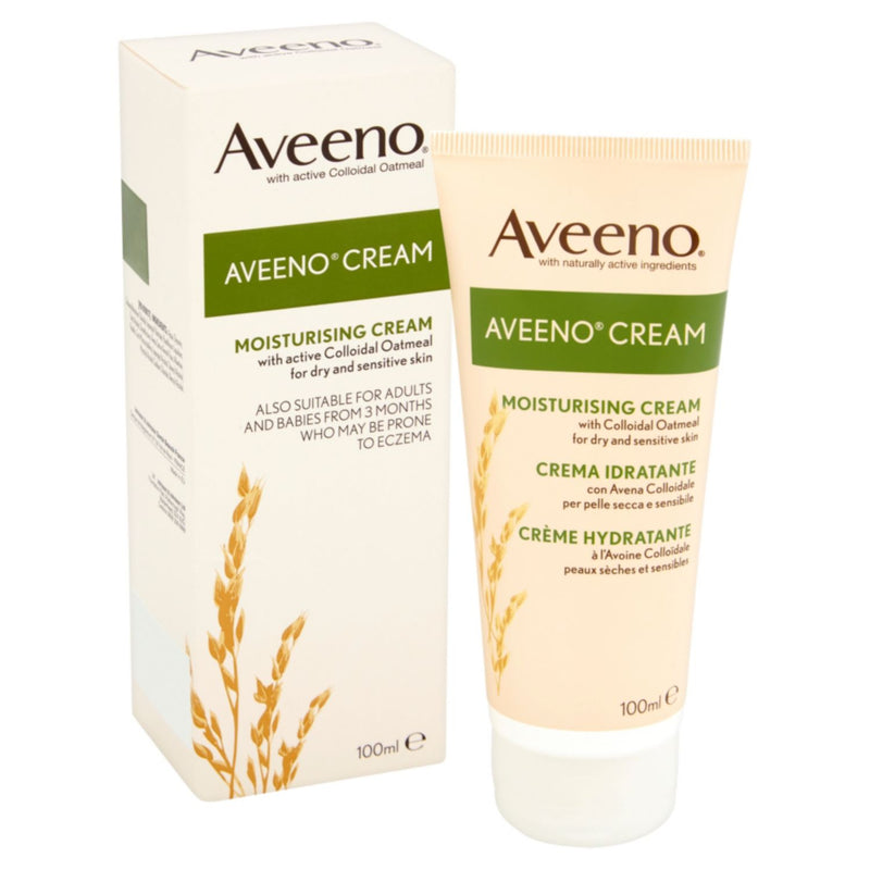 Aveeno cream with natural colloidal oatmeal 100ml - British product