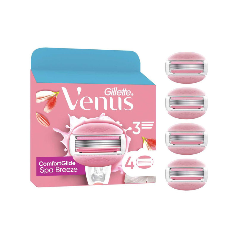 Gillette Venus ComfortGlide razor blades imported from the UK