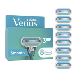 Gillette Venus razor blades pack of 8, UK version