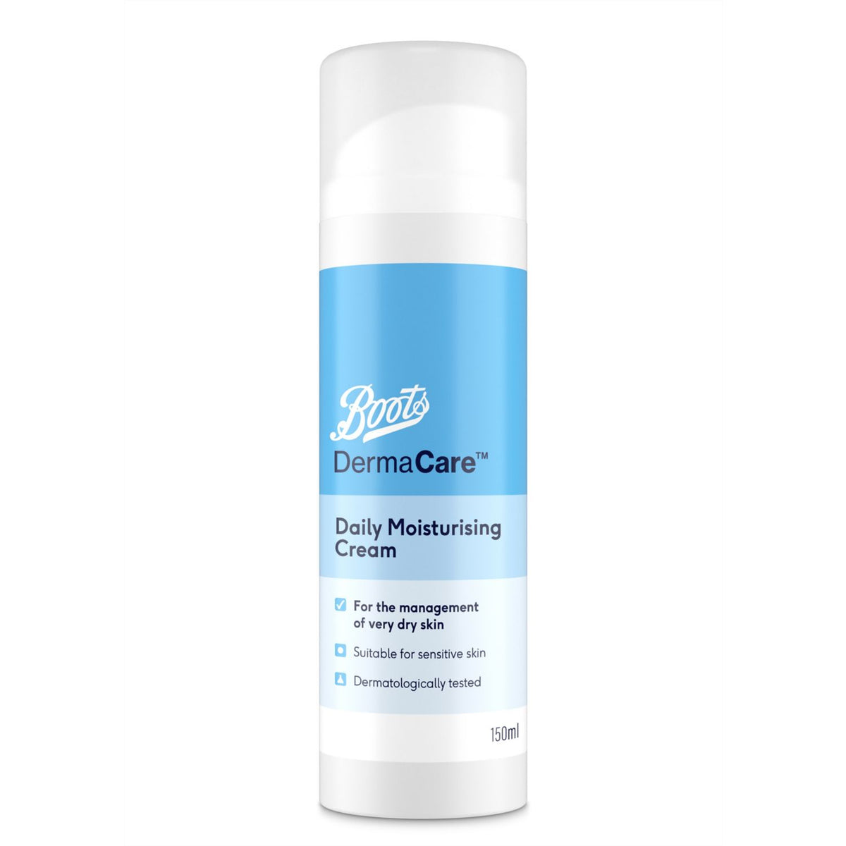 Boots DermaCare Daily Moisturising Cream 150ml - British product