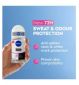 NIVEA Deodorant Roll-On Black & White 50ml, imported from the UK