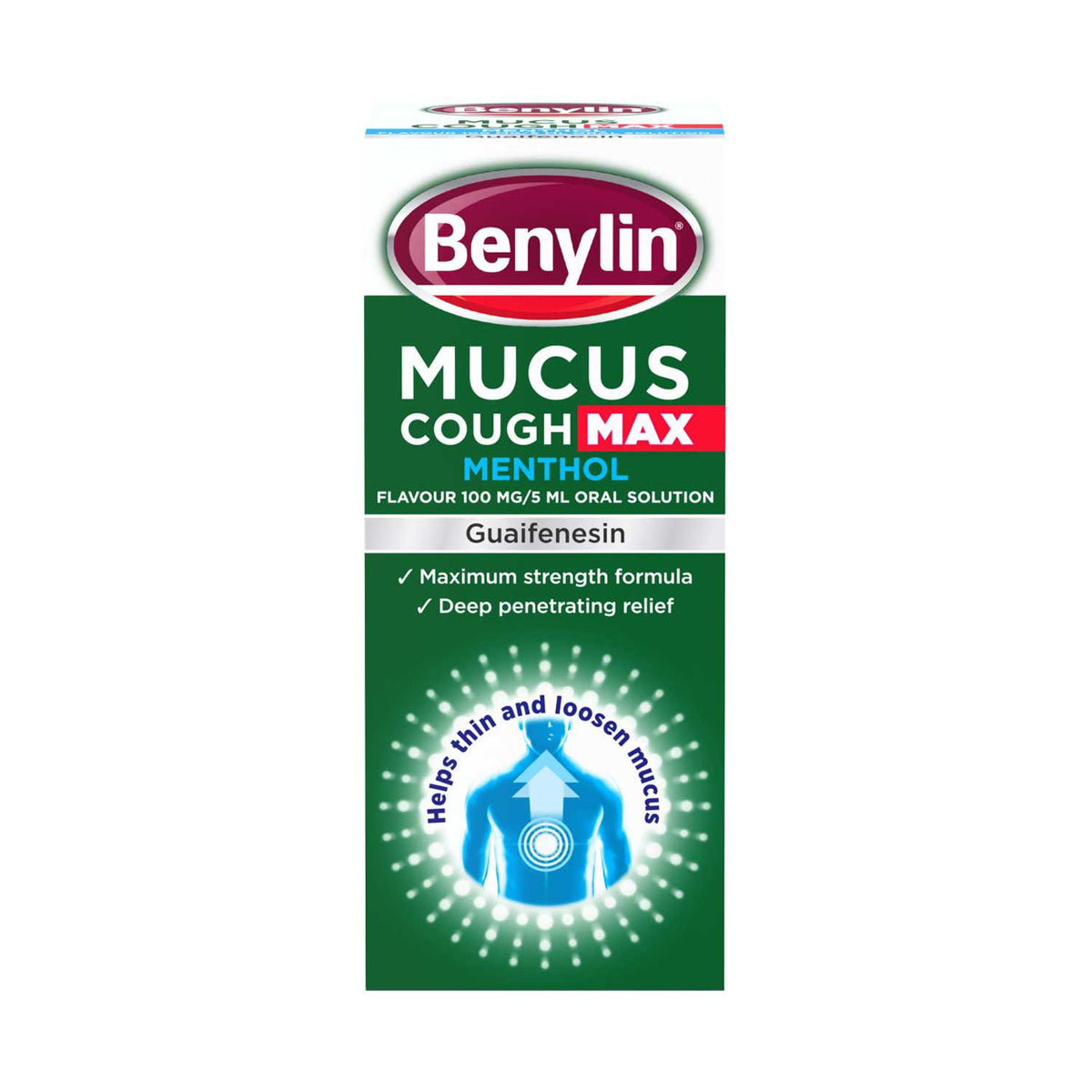 Benylin Mucus Cough Oral Solution 150ml - British product