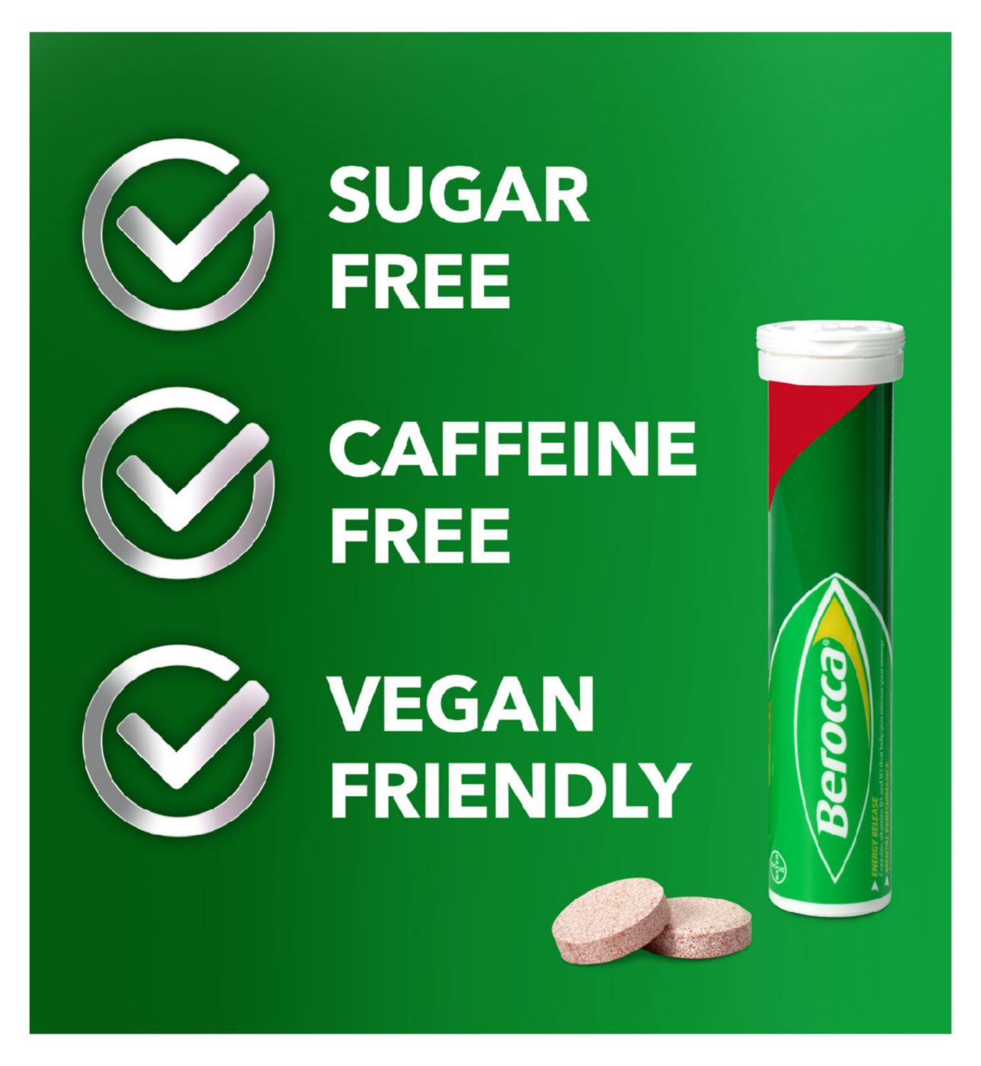 Berocca Energy Vitamin Tablets Mixed Berries 15 - British product