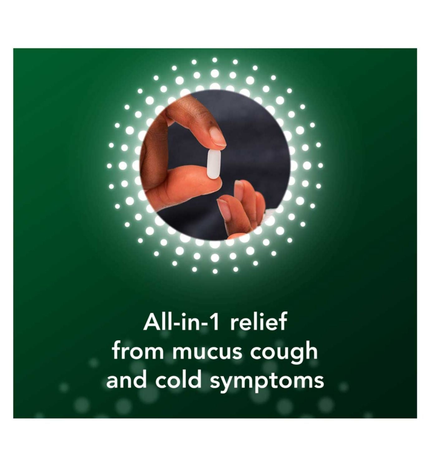 Benylin Mucus Cough & Cold Relief tablets 16 count - British product