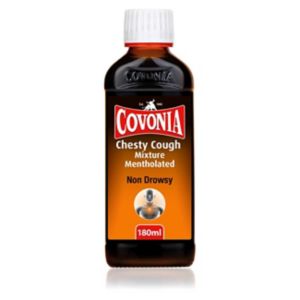 Covonia Chesty Cough Mixture Mentholated 180ml - British product