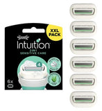 Wilkinson Sword Intuition Sensitive Womens Razor Blades x6