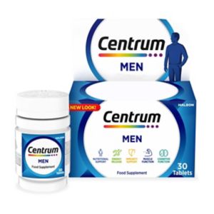 Centrum Men Multivitamins & Minerals Tablets 30 Pack