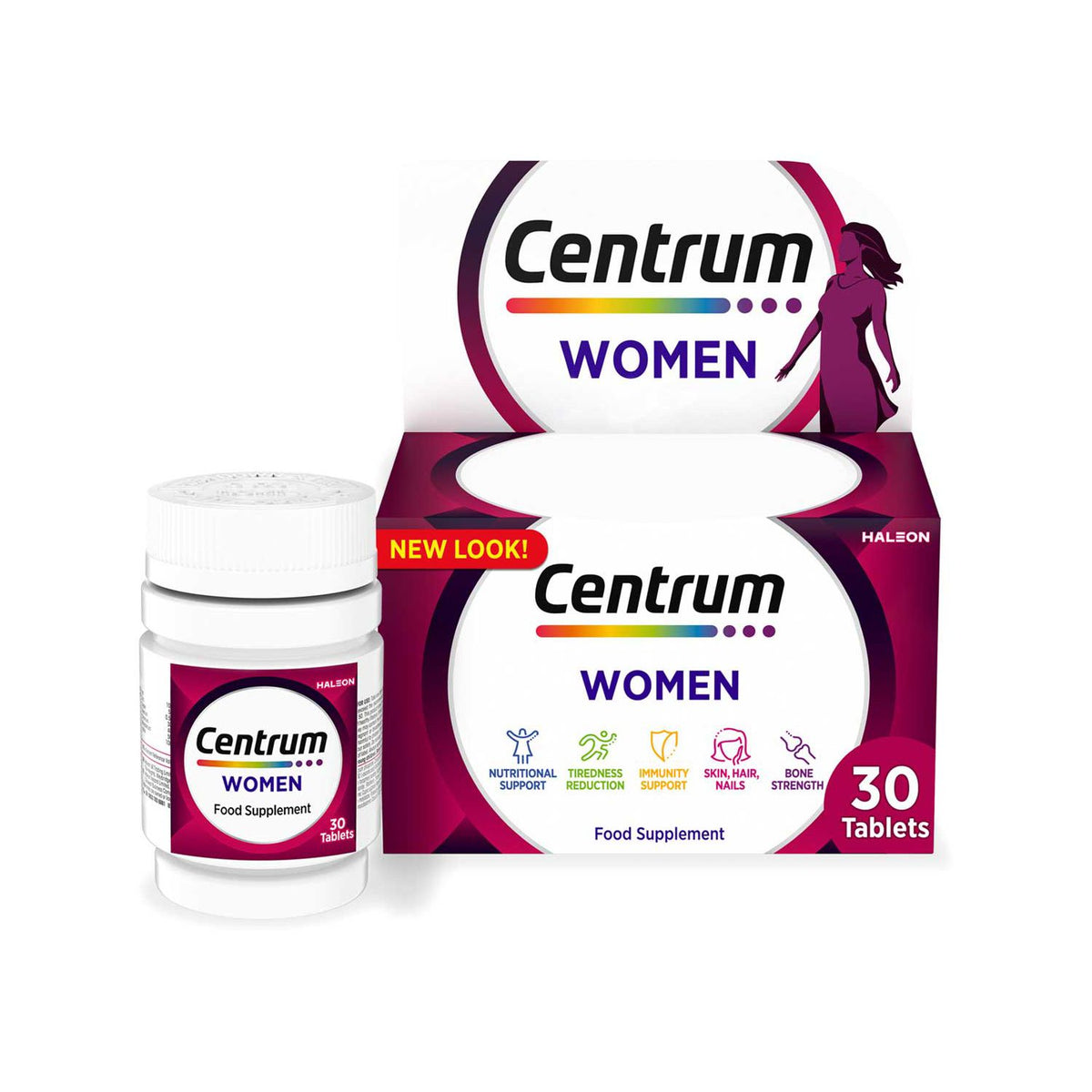 Centrum Women Multivitamins tablets 30 count - British product