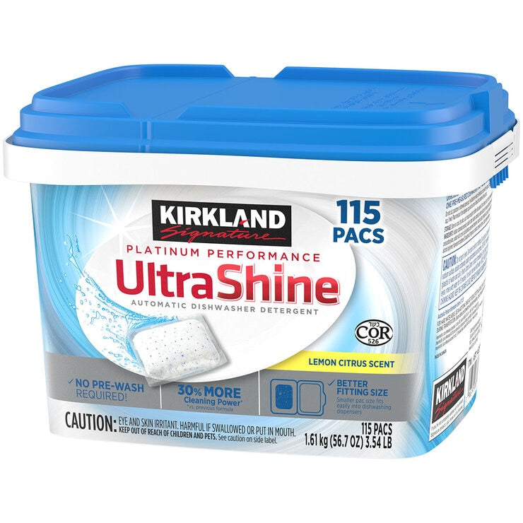 Kirkland Signature Dishwasher Pacs 115 Count