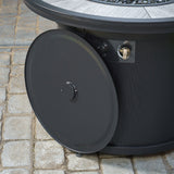 SunVilla Woodcrest 36" (91cm) Fire Table + Cover GOODS Costco UK