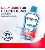 Corsodyl Daily Gum Care Mouthwash Cool Mint 500ml - British product