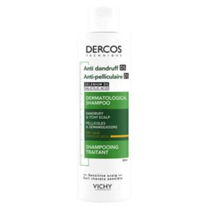Vichy Dercos anti-dandruff shampoo 200ml (British brand)