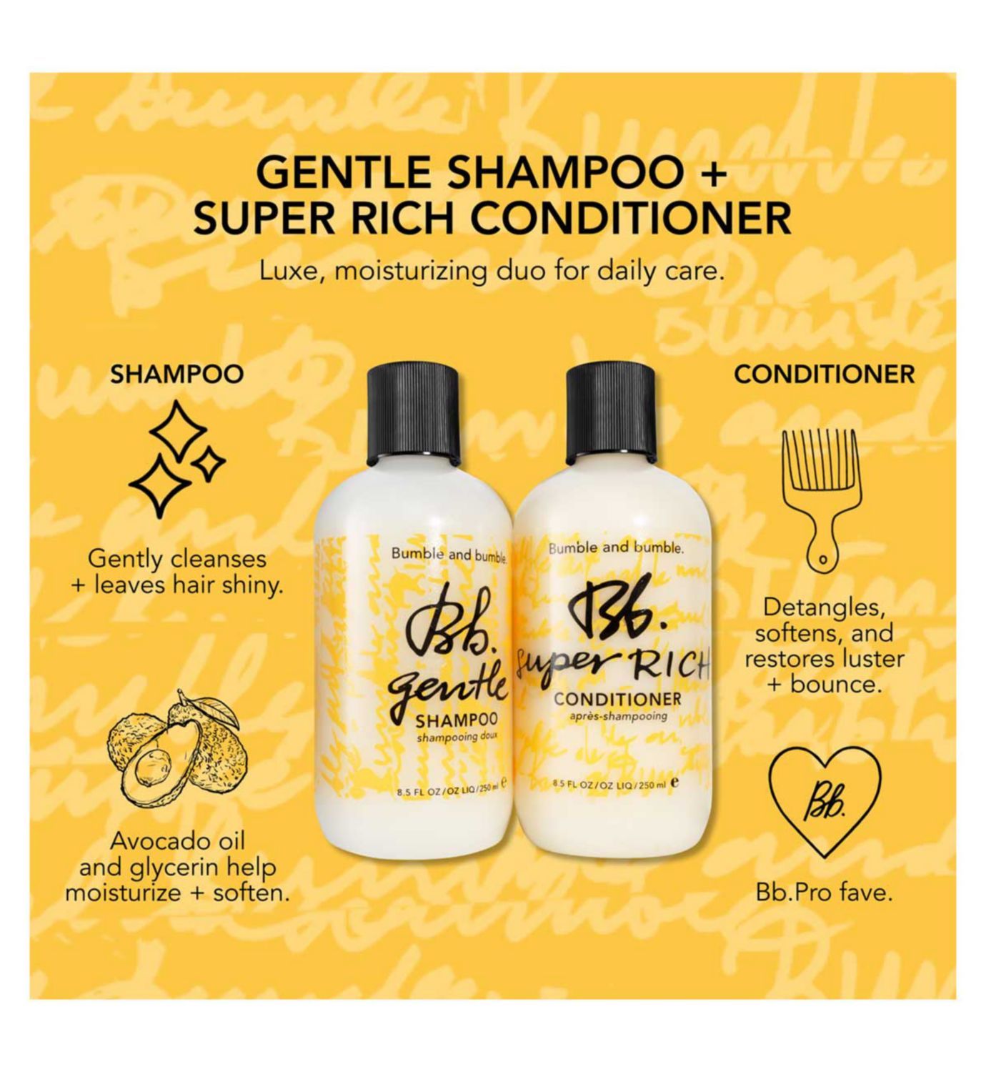 Bumble and Bumble Gentle Shampoo 250ml - British product