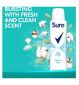 Sure antiperspirant spray Cotton Dry 150 ml (British brand)