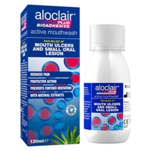 Aloclair Plus Bioadhesive Mouthwash 120ml - British product