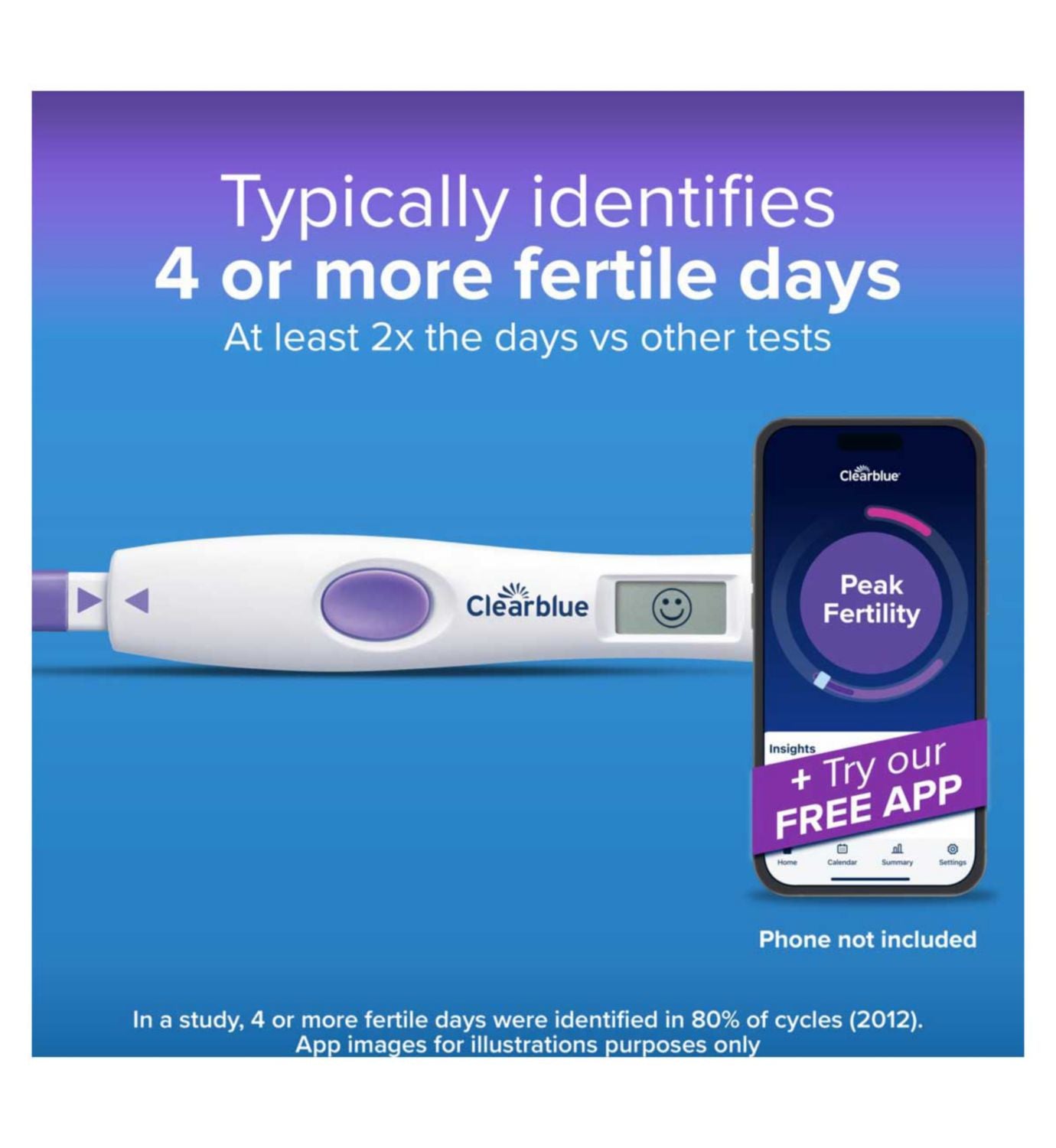 Clearblue Advanced Digital Ovulation Test Kit 10 tests - British product