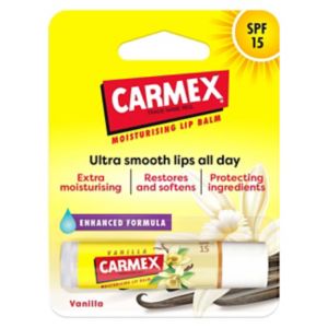 Carmex vanilla lip balm SPF15 - British product