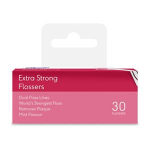 Boots Expert Extra Strong Flossers 30 pack, UK version