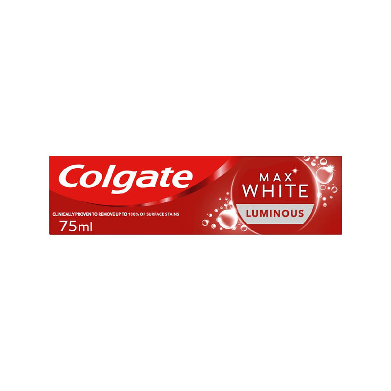 Colgate Max White Sparkling Mint toothpaste 75ml - British product