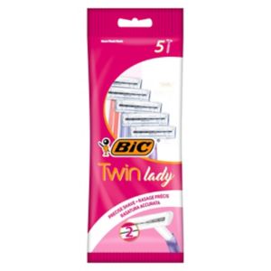BIC Twin Lady disposable women's razors 5 pack - British product