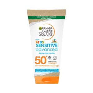 Garnier Kids Sensitive Sun Cream SPF50+ 50ml, UK version